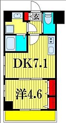 間取図画像 1DK