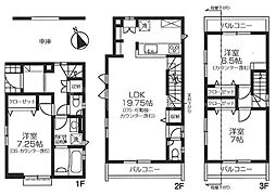 BLOOMING MAISON船橋市前原西1号棟 . 3階3LDKの間取り