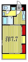 リブリ・ミッドサマー 1Kの間取図画像