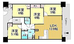 間取図画像 4LDK