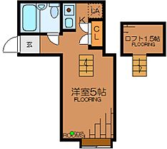 東京都杉並区成田東1丁目（賃貸アパート1R・2階・17.18㎡） その2