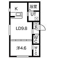 クレイパレス中の島2階5.9万円