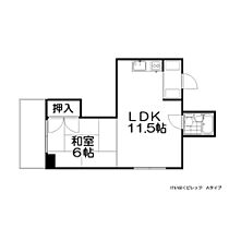 けいほくビレッジ 404 ｜ 北海道札幌市中央区北二条東2丁目（賃貸マンション1LDK・4階・34.83㎡） その2