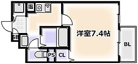 大阪府大阪市浪速区稲荷2丁目（賃貸マンション1K・9階・23.67㎡） その2