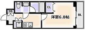 大阪府大阪市浪速区塩草3丁目（賃貸マンション1K・13階・25.20㎡） その2