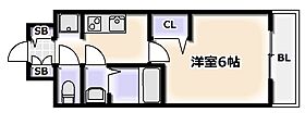 大阪府大阪市大正区三軒家東5丁目（賃貸マンション1K・9階・20.72㎡） その2