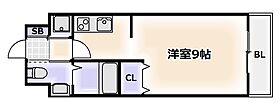 大阪府大阪市浪速区敷津西1丁目（賃貸マンション1R・10階・23.47㎡） その2