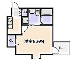 大阪府大阪市浪速区桜川3丁目（賃貸マンション1K・3階・21.77㎡） その2