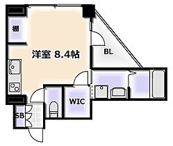 大阪府大阪市浪速区桜川1丁目（賃貸マンション1R・5階・33.86㎡） その2