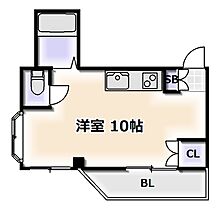 大阪府大阪市浪速区恵美須東1丁目（賃貸マンション1R・4階・25.00㎡） その2