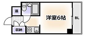 大阪府大阪市大正区泉尾1丁目（賃貸マンション1K・3階・18.00㎡） その2