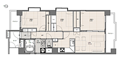 メイゾン中村橋 503 3LDKの間取り