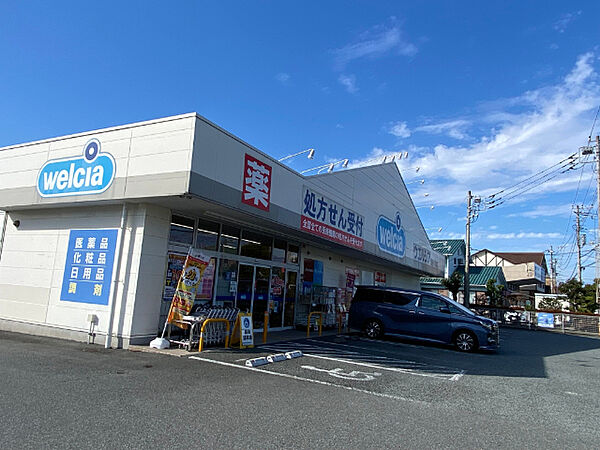 画像16:ドラッグストア 「ウエルシア富士川成島店まで862m」