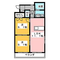 Ｆｉｏｒｅ  ｜ 静岡県富士市今泉（賃貸マンション2LDK・3階・48.57㎡） その2