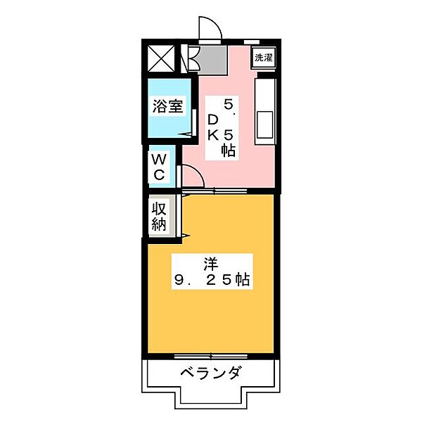 クレセント ｜静岡県富士市蓼原(賃貸マンション1DK・3階・30.29㎡)の写真 その2