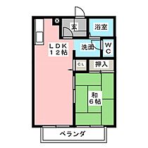 サンガーデンハピネス  ｜ 静岡県富士市大淵（賃貸アパート1LDK・2階・40.40㎡） その2