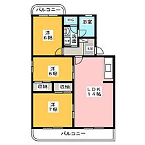 パルトネールIII  ｜ 静岡県富士市今泉（賃貸マンション3LDK・2階・69.68㎡） その2