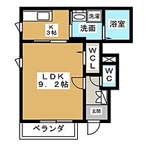 ルミエール　Ｅ  ｜ 静岡県富士市前田（賃貸アパート1K・1階・34.84㎡） その2