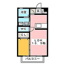 ハイロライマＡ  ｜ 静岡県富士市依田橋（賃貸アパート1LDK・1階・33.62㎡） その2