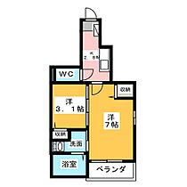 ステラ吉原  ｜ 静岡県富士市吉原４丁目（賃貸アパート1K・1階・31.65㎡） その2