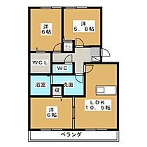 エスペランサＴ  ｜ 静岡県富士市宮島（賃貸アパート3LDK・1階・65.16㎡） その2