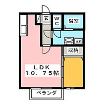 サンフォンテ　Ａ  ｜ 静岡県富士市新橋町（賃貸アパート1LDK・2階・35.30㎡） その2