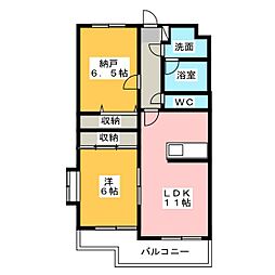 間取図画像 1SLDK