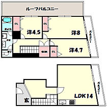 ノベラ海岸通  ｜ 兵庫県神戸市中央区海岸通5丁目（賃貸マンション3LDK・14階・91.88㎡） その2