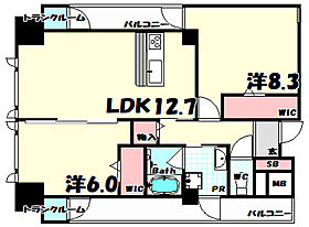 神戸海岸通　萬利Residence  ｜ 兵庫県神戸市中央区海岸通2丁目（賃貸マンション2LDK・3階・66.30㎡） その2