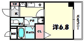 兵庫県神戸市中央区元町通5丁目（賃貸マンション1K・6階・22.20㎡） その2