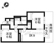 滋賀県大津市国分2丁目（賃貸アパート2DK・1階・52.12㎡） その2