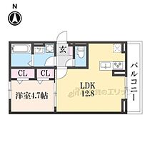 滋賀県彦根市古沢町（賃貸アパート1LDK・3階・41.68㎡） その2