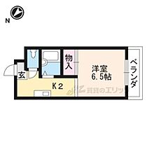 滋賀県草津市野村4丁目（賃貸マンション1K・3階・21.00㎡） その2