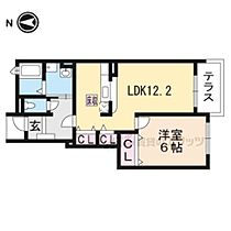 アースフィールド　Ｈ－II 101 ｜ 滋賀県蒲生郡日野町上野田（賃貸アパート1LDK・1階・45.72㎡） その2