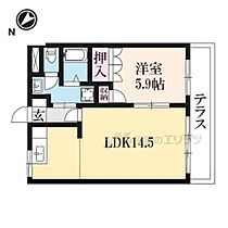 メゾンＰｏｌａｒｉｓ 103 ｜ 滋賀県長浜市木之本町廣瀬（賃貸アパート1LDK・1階・44.95㎡） その2