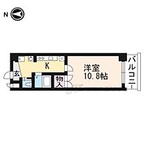 滋賀県草津市南笠東1丁目（賃貸マンション1K・6階・30.50㎡） その2