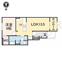 滋賀県長浜市宮司町（賃貸アパート1LDK・1階・50.29㎡） その2