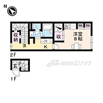 レオパレスとよさと 208 ｜ 滋賀県犬上郡豊郷町下枝（賃貸アパート1K・2階・28.02㎡） その2