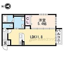 滋賀県大津市真野一丁目（賃貸マンション1LDK・1階・41.82㎡） その2