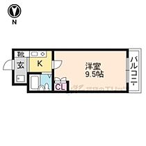 サンレジデンス玉川 1102 ｜ 滋賀県草津市野路9丁目（賃貸マンション1K・1階・23.09㎡） その2