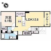 滋賀県長浜市木之本町木之本（賃貸アパート1LDK・1階・50.09㎡） その2