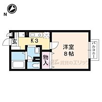 滋賀県草津市草津3丁目（賃貸アパート1K・1階・26.71㎡） その2