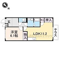 ＪｏｙＦｉｅｌｄ 103 ｜ 滋賀県彦根市西今町（賃貸アパート1LDK・1階・45.64㎡） その2