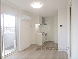 エスパス・ド・ゼン草津町 3階1LDKのリビング/ダイニング