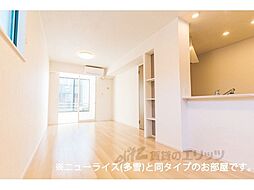 JR北陸本線 長浜駅 徒歩24分の賃貸アパート 1階1LDKのリビング/ダイニング