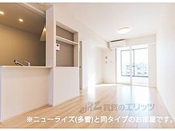 JR北陸本線 長浜駅 徒歩24分の賃貸アパート 2階2LDKのリビング/ダイニング