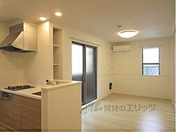 ブリリアントII 1階1LDKのリビング/ダイニング