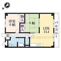 m5.Banks 2LDKの間取図画像