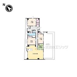 KOHRIN六地蔵 3LDKの間取図画像
