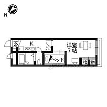 レオパレスグランディール 201 ｜ 京都府木津川市州見台（賃貸アパート1K・2階・22.35㎡） その2